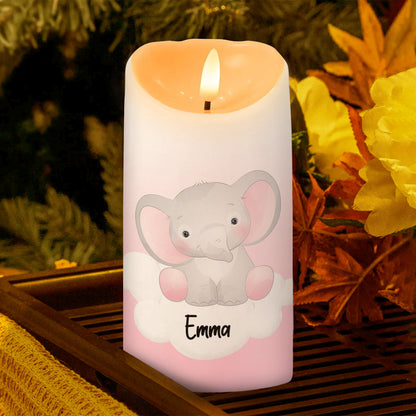 Grandkids Always In My Heart - Personalized Flameless LED Candle