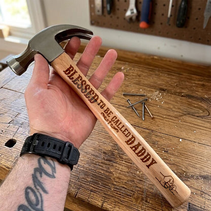 Blessed To Be Called - Personalized Wooden Hammer