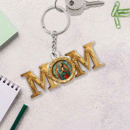 Lady Of Guadalupe Mom - Acrylic Keychain