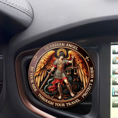 Guardian Angels By Your Side - Car Visor Clip