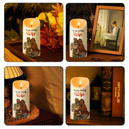 Greatest Blessings From God - Personalized Flameless LED Candle