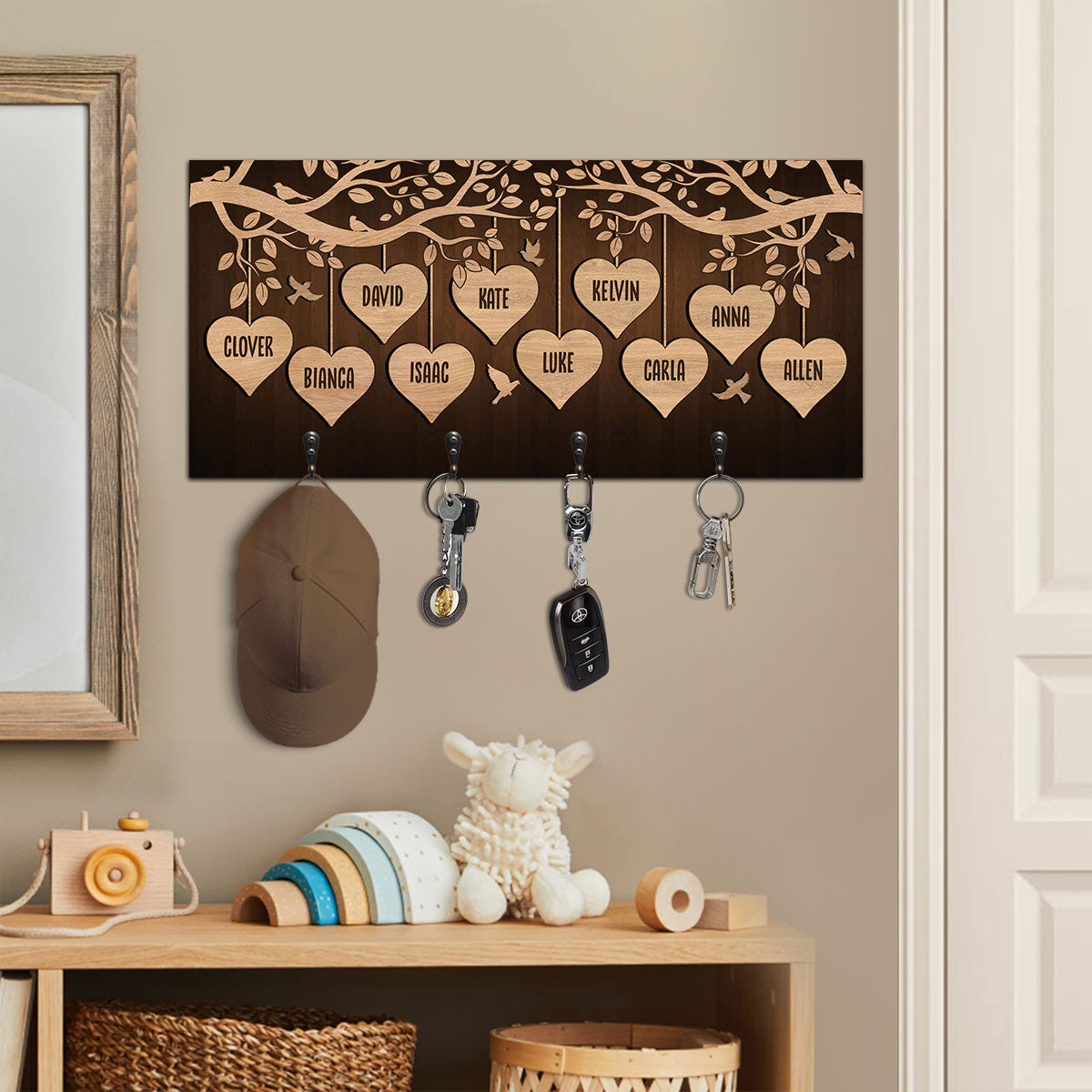 Family - Personalized Key Holder
