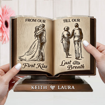 Forever Us - Personalized Custom Shaped Squared Acrylic Plaque