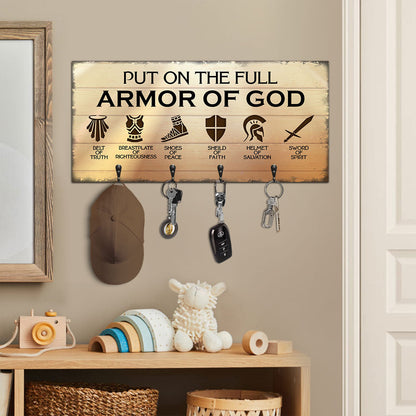 Put On The Full Armor Of God - Key Holder