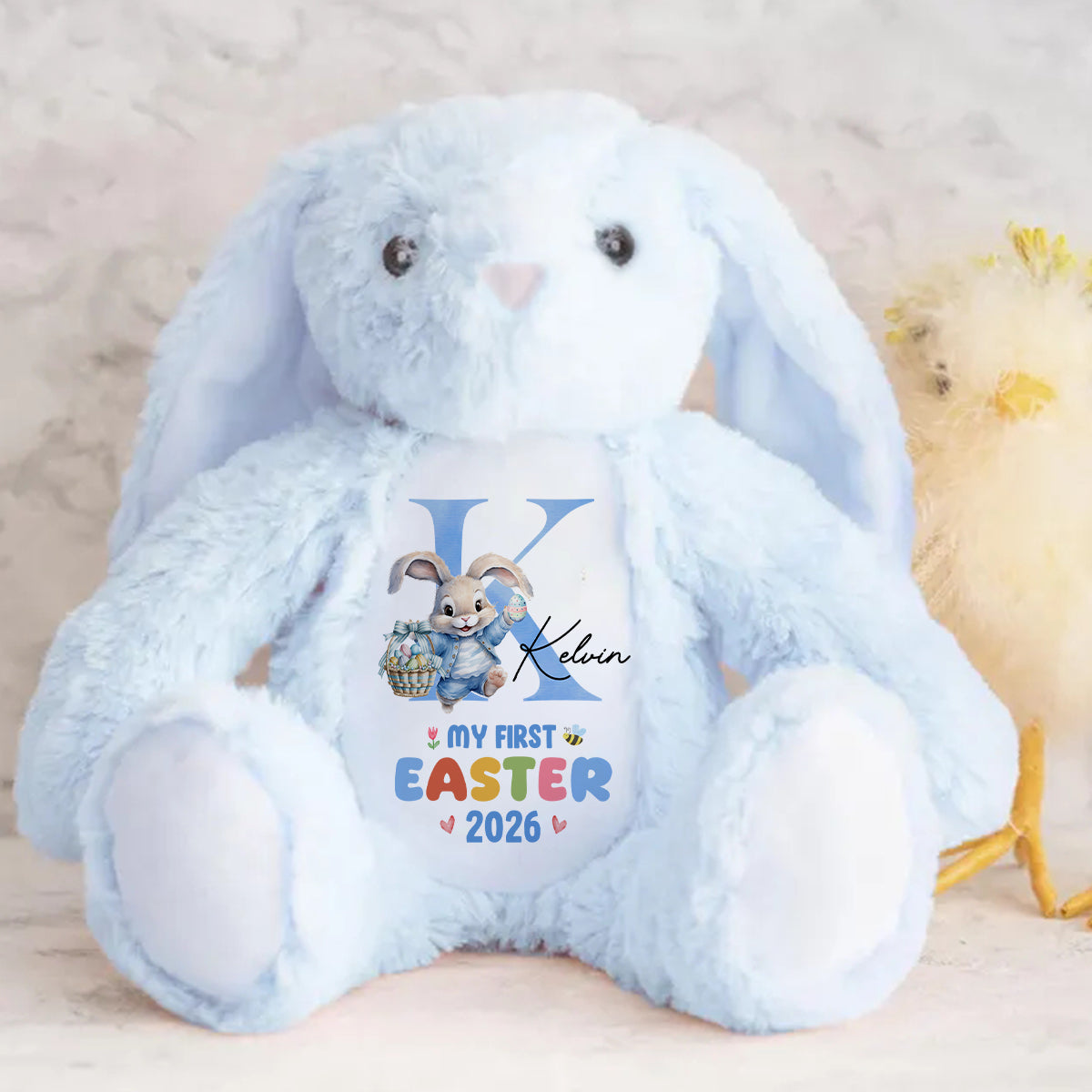 My First Easter - Personalized Stuffed Bunny