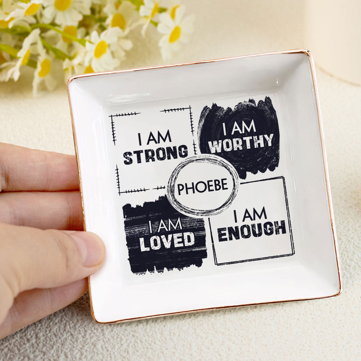 I Am - Personalized Jewelry Dish FCJDNUHA1898L