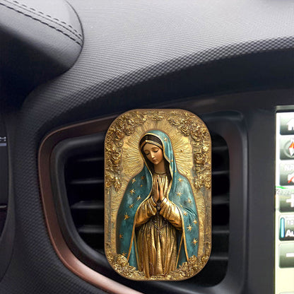 Vintage Style Virgin Mary - Car Visor Clip