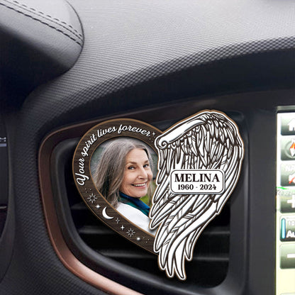 Always In Our Hearts - Personalized Car Visor Clip