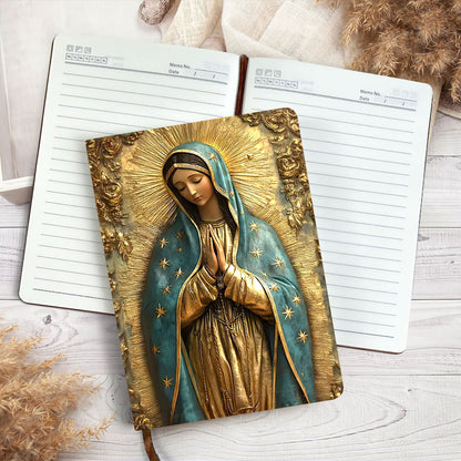 Virgin Mary - Leather Cover Notebook