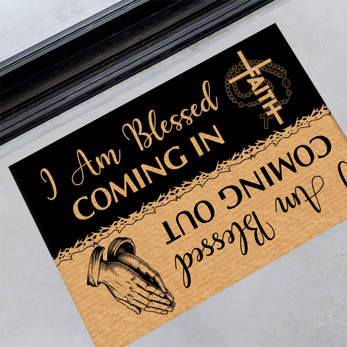 I Am Blessed Coming In - Doormat FCDMLEHA1812M