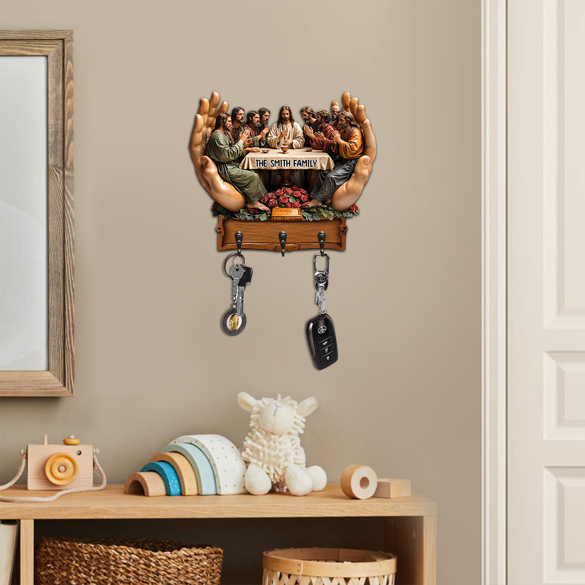 The Last Supper - Personalized Key Holder