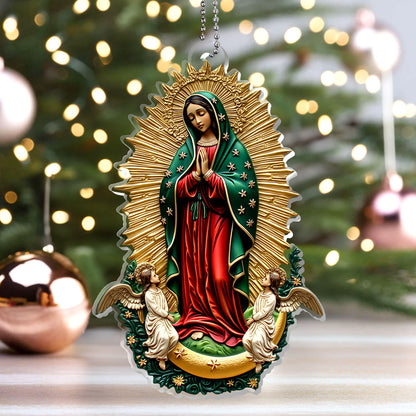 Our Lady Of Guadalupe -  1-Layer Acrylic Ornament