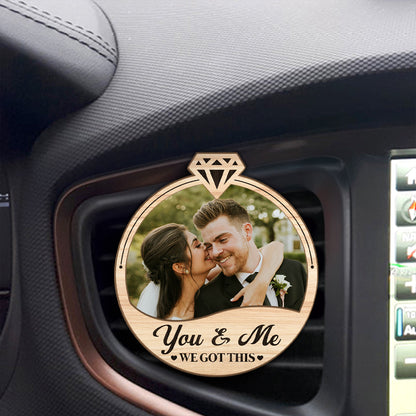 You And Me We Got This - Personalized Car Visor Clip FCCVCLETN2092M