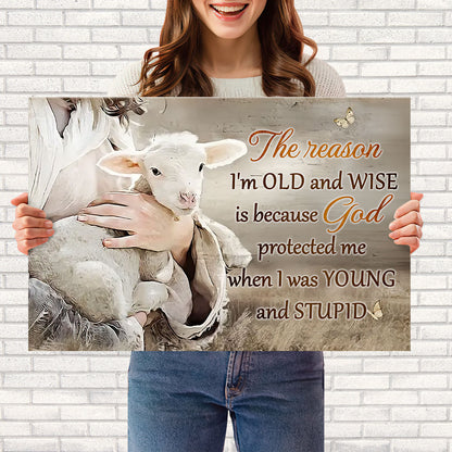 The Reason I'm Old And Wise - Poster