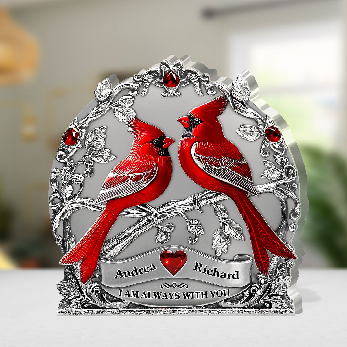 Our Radiant Journey - Personalized Custom Shaped Squared Acrylic Plaque