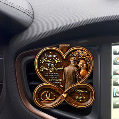 Come Home Safe My Love - Personalized Car Visor Clip