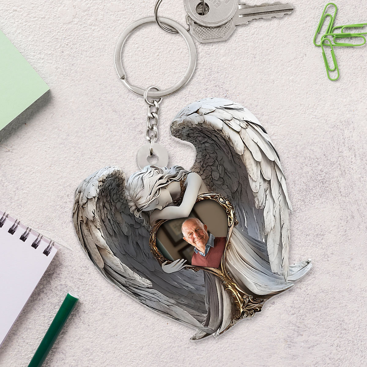 Mother Memorial - Personalized Acrylic Keychain