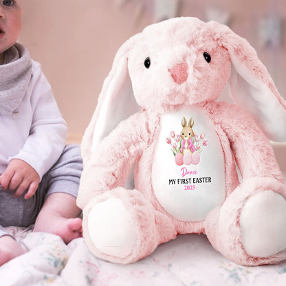 My First Easter Keepsake - Personalized Stuffed Bunny