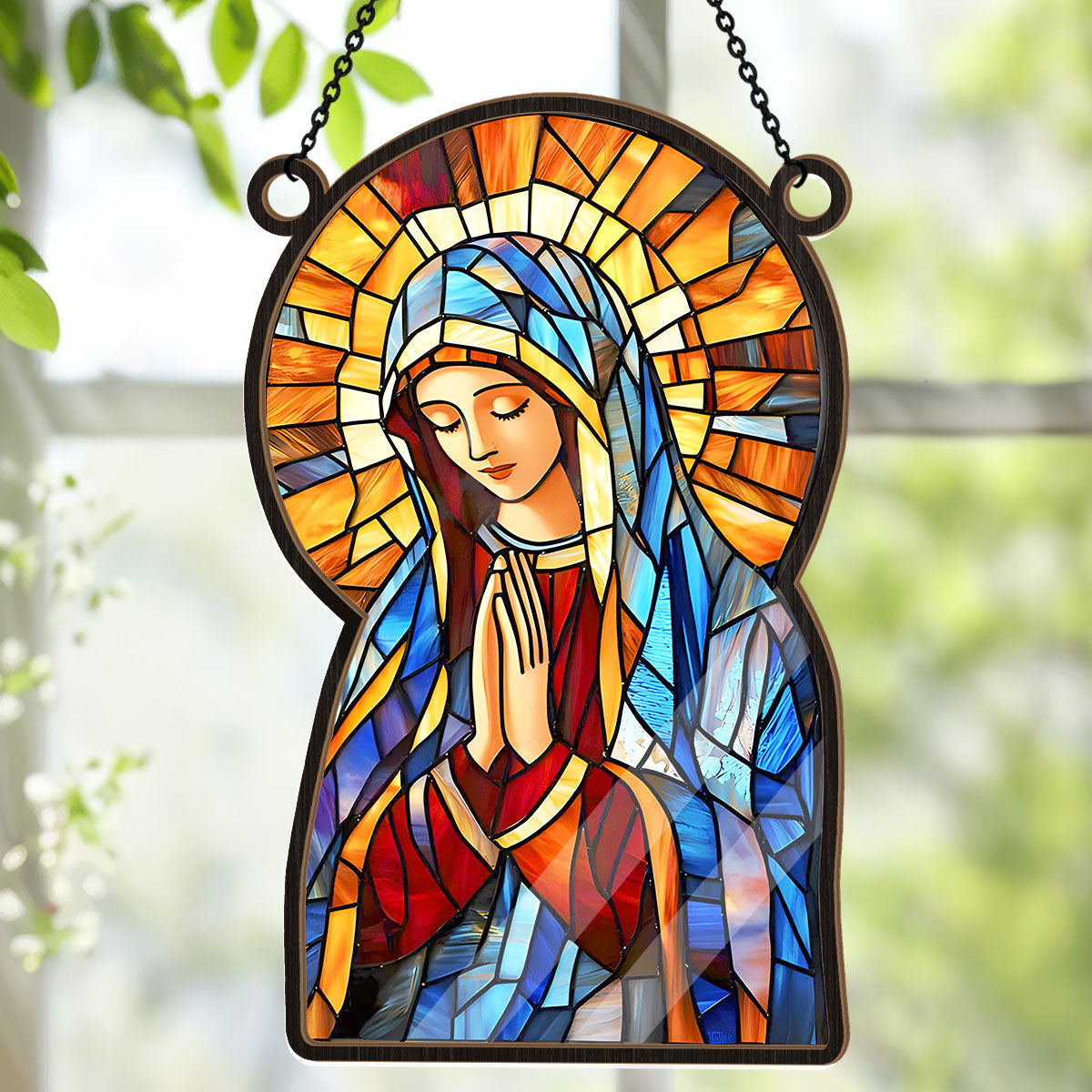 Graceful Prayer -  Window Hanging Suncatcher