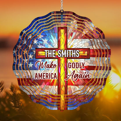 Make America Pray Again - Personalized Wind Spinners