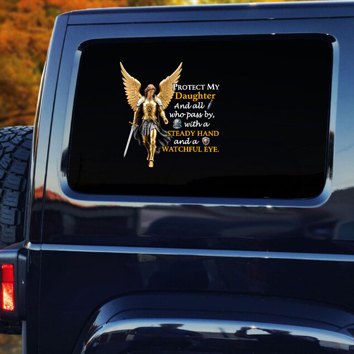 Your Guardian Angel - Personalized Sticker