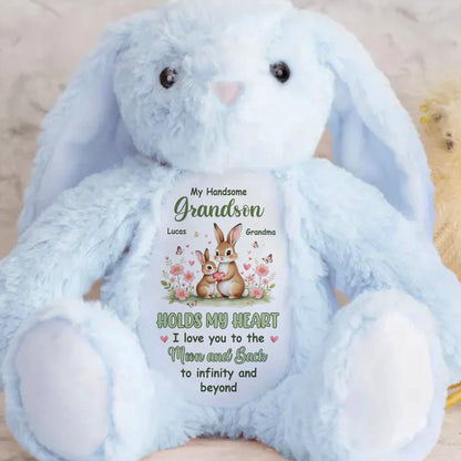 To My Grandkid - Personalized Stuffed Bunny
