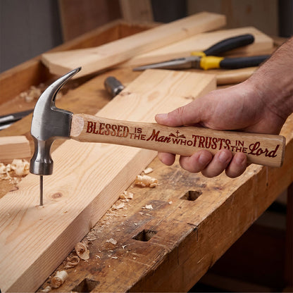 Blessed Is The Man Who Trusts In The Lord -  Wooden Hammer