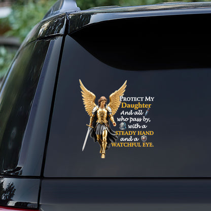 Your Guardian Angel - Personalized Sticker