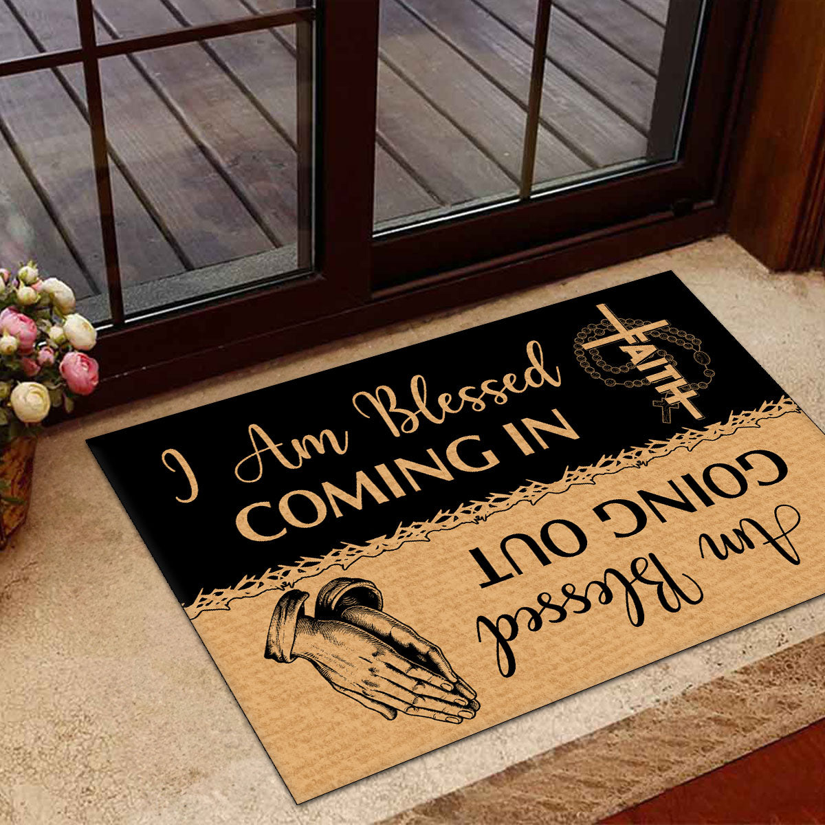 I Am Blessed Coming In - Doormat FCDMLEHA1812M