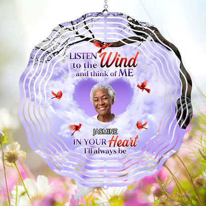 Listen To The Wind - Personalized Memorial Wind Spinners