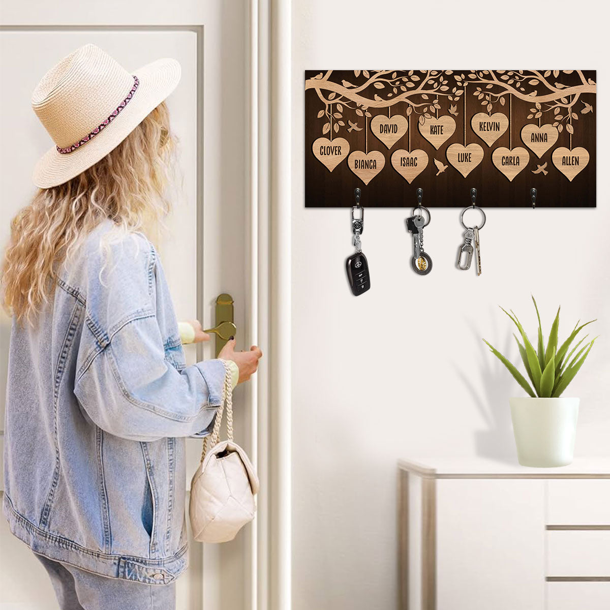 Family - Personalized Key Holder