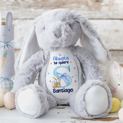 Abuela Te Quiere - Personalized Stuffed Bunny