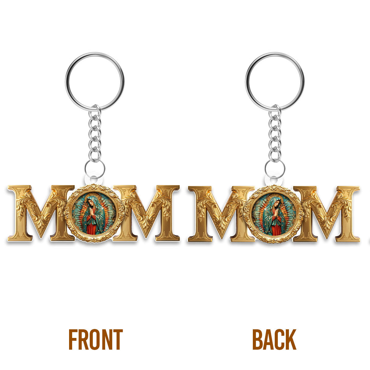 Lady Of Guadalupe Mom - Acrylic Keychain