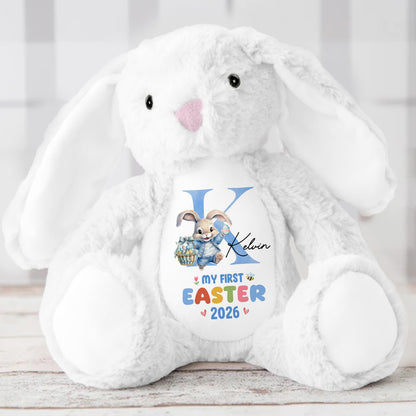 My First Easter - Personalized Stuffed Bunny