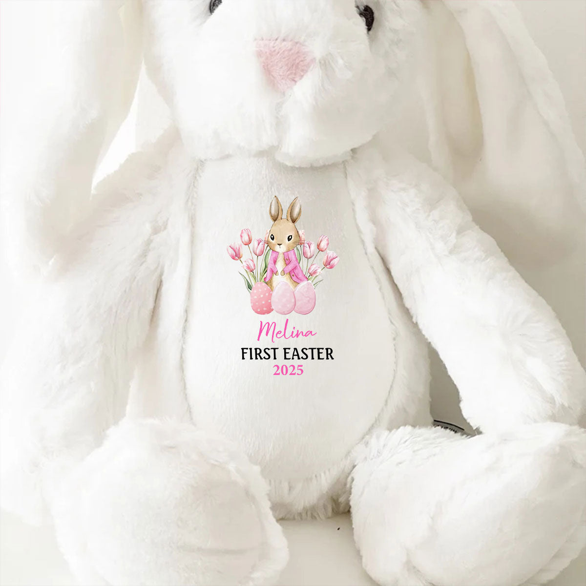 My First Easter Keepsake - Personalized Stuffed Bunny