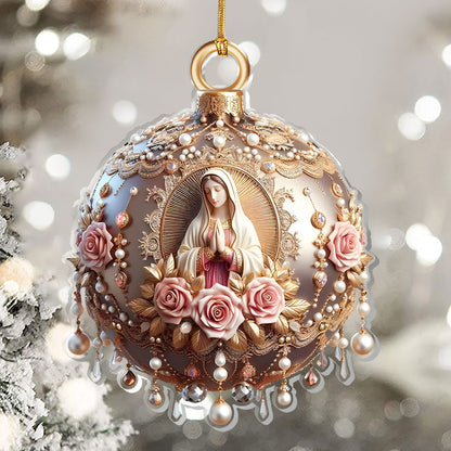 Believe - Personalized 1-Layer Acrylic Ornament
