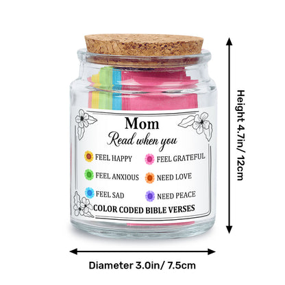 Mom Affirmations - Personalized Bible Verse Jar For Mom