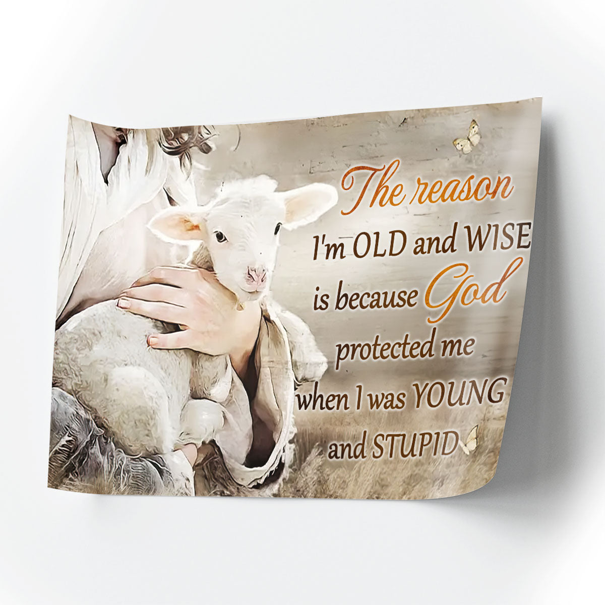 The Reason I'm Old And Wise - Poster