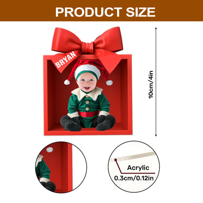 Christmas Baby - Personalized 1-Side Acrylic Ornament FCACOLEHA2277TA