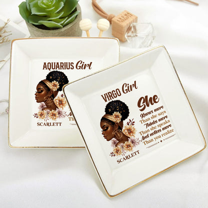 She Knows - Personalized Jewelry Dish FCJDLETN1920TA