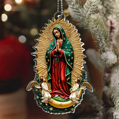 Our Lady Of Guadalupe -  1-Layer Acrylic Ornament