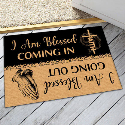 I Am Blessed Coming In - Doormat FCDMLEHA1812M