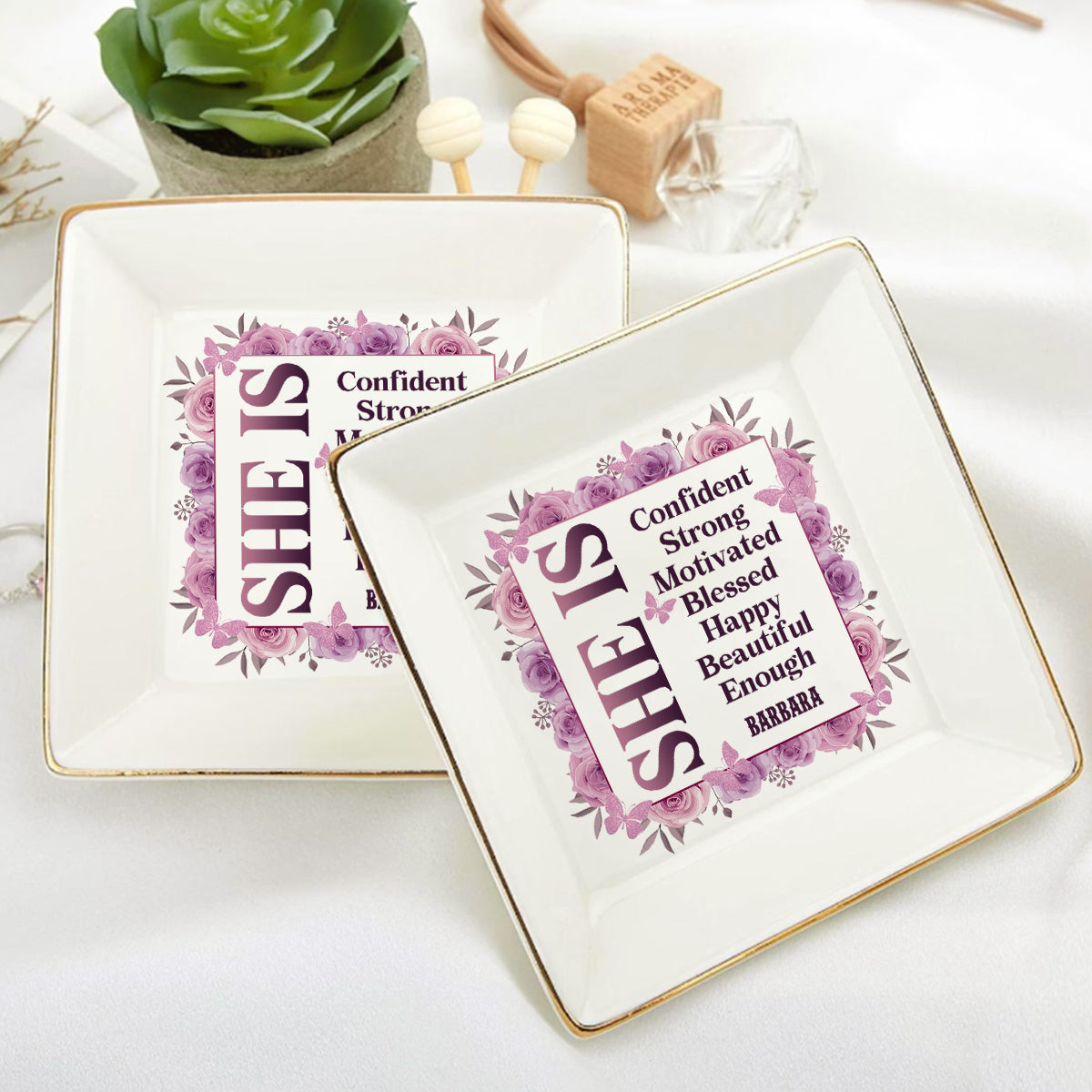 She Is - Personalized Jewelry Dish FCJDNUTN1901L