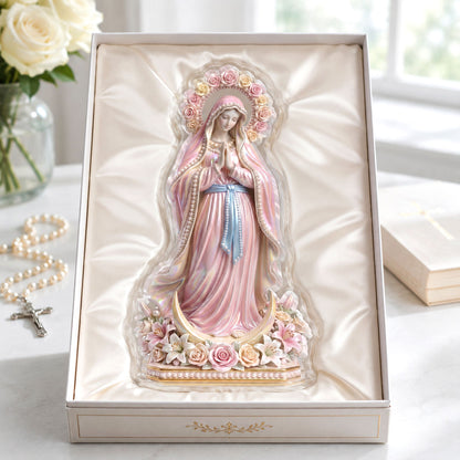 Heavenly Mother Of Pearls -  Custom Shaped Acrylic Plaque