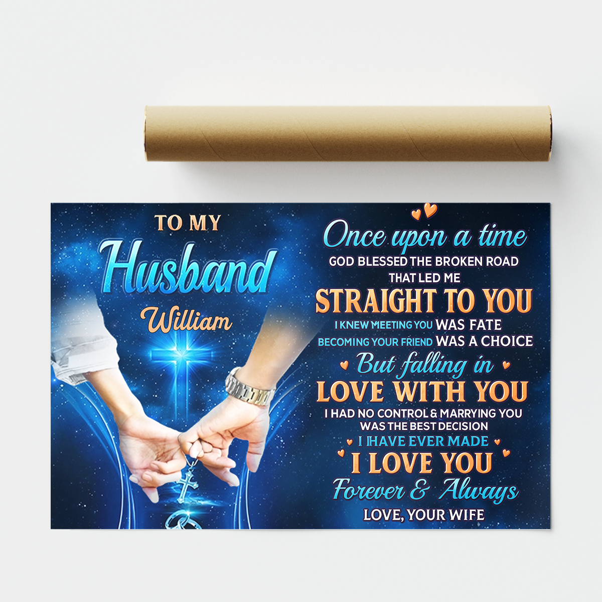 Meeting You Was Fate - Personalized Poster/Canvas