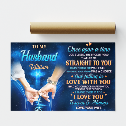Meeting You Was Fate - Personalized Poster/Canvas