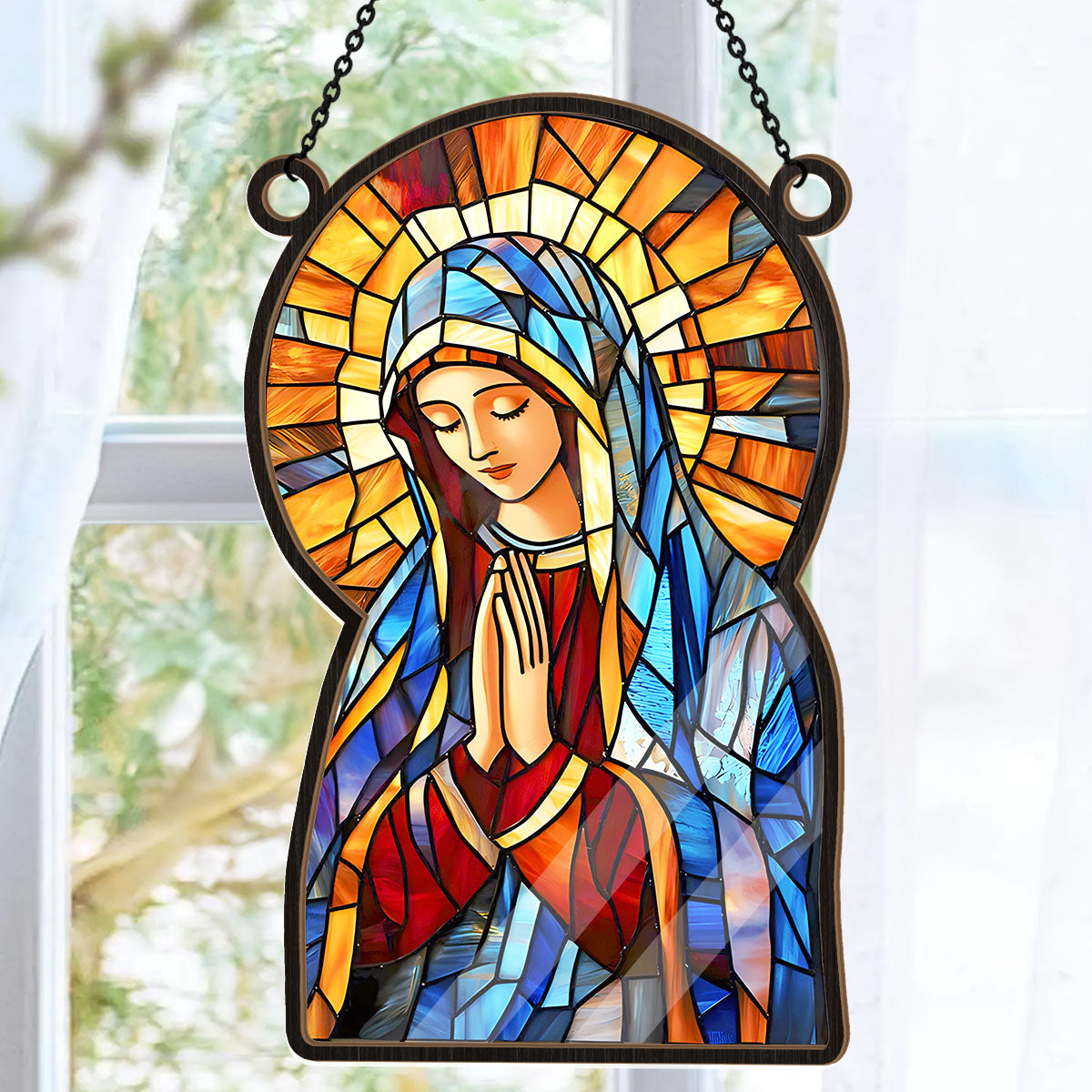 Graceful Prayer -  Window Hanging Suncatcher