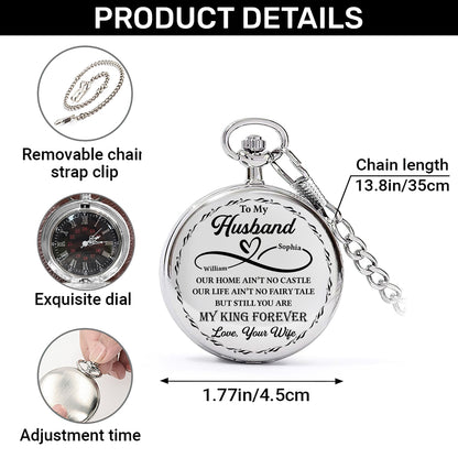 I Was Yours Since The Moment I Saw You - Personalized Pocket Watch