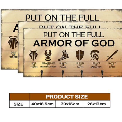 Put On The Full Armor Of God - Key Holder