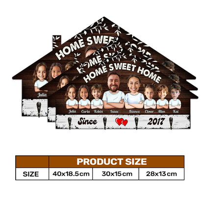 Home Sweet Home - Personalized Key Holder